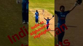 India vs Afghanistan 2nd ODI Highlights #india #cricket #afghanistan #shubman #ishan #shorts #viral