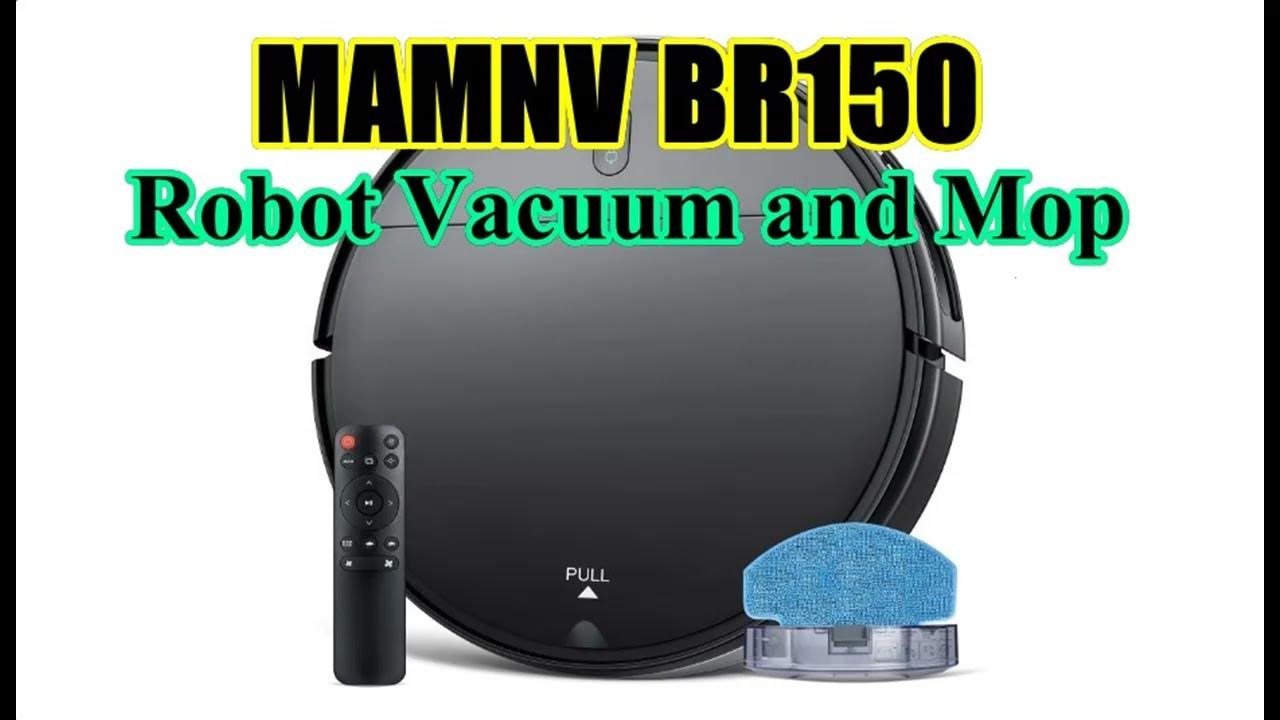 MAMNV BR150 2in1 Mopping Robot Vacuum Cleaner, MAMNV Robot Vacuum and