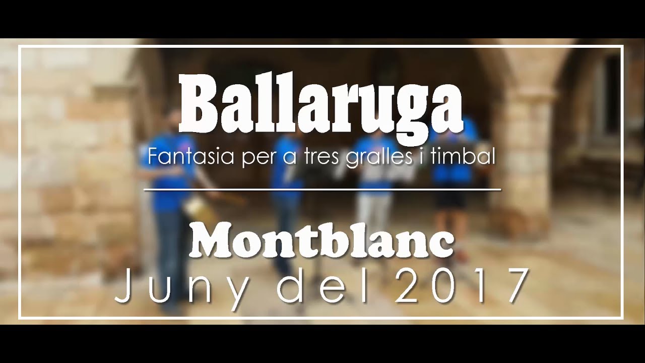 Ballaruga - Audició fInal de Curs de l'Aula de Sons de Montblanc