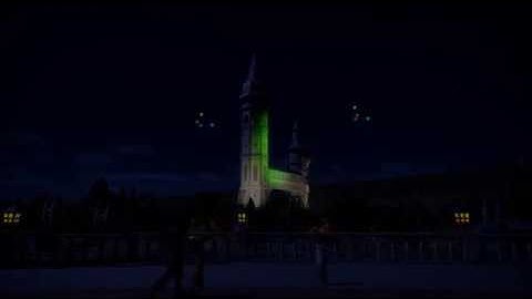 Planet Coaster - Motion Tracked Projection Mapping Test