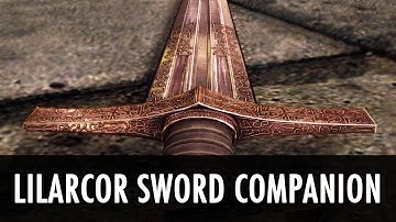 Skyrim Mod: Lilarcor - Talking Sword Companion