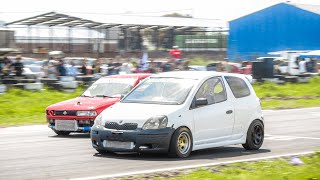 Como vuela el Yaris ☠️🏁 Ahora si vamos más rápido - Bajamos crono en 201mts
