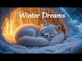 Arctic Fox Lullaby | Glowing Snow Den Sleep Animation for Babies