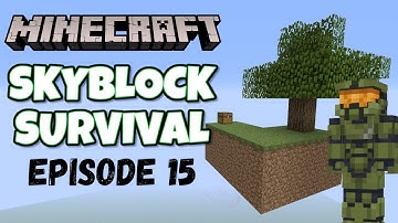 Mob Spawner Progress! | Minecraft Skyblock Survival | EP 15
