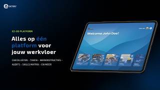 EZ-GO platform: alle modules die jouw werkvloer nodig heeft