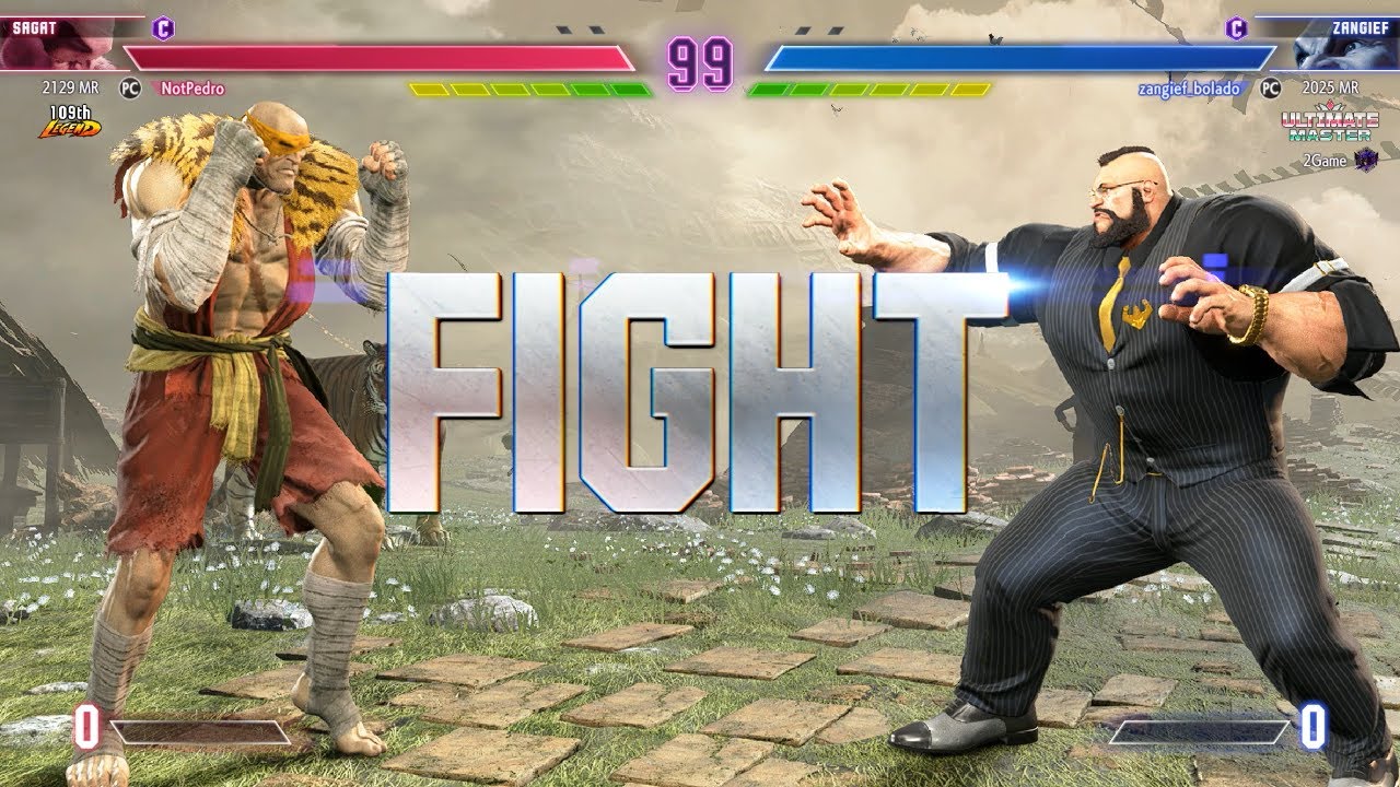 Street Fighter 6 🔥 Нотпедро (Сагат) против Боладо (Зангиев) 🔥 Высокоуровневые поединки в SF6!