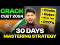 Good news how to prepare for cuet 2024 in 30days  woww booksnotesmocktest
