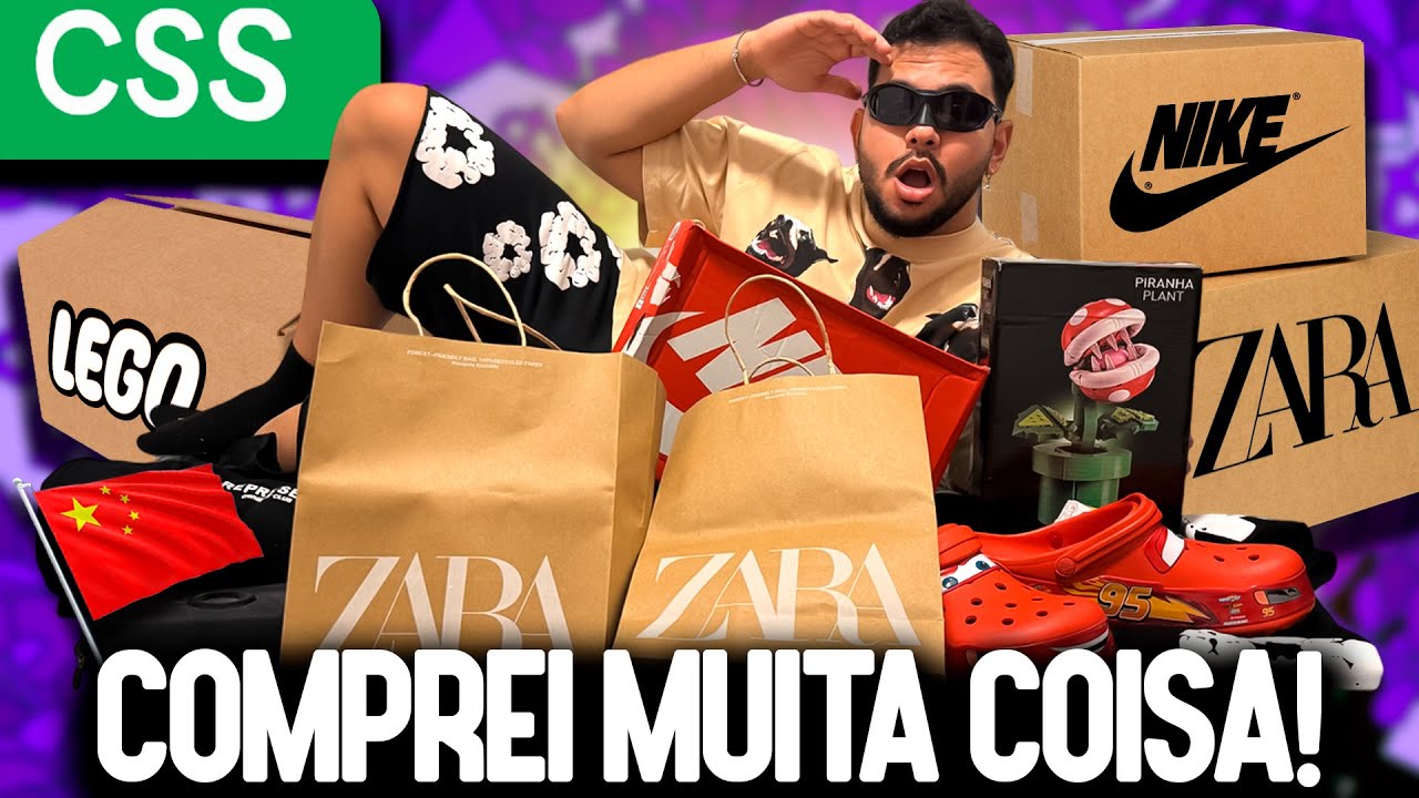 Mega UNBOXING de Produtos das FÁBRICAS CHINESAS! Comprei TUDO pelo CSSBUY! 🔥