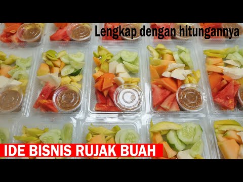 Cara Membuat Rujak Buah Untuk Jualan