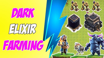 TH9 Dark Elixir farming strategy | Easy Dark Elixir farming for TH9 - Online Gamers Hub