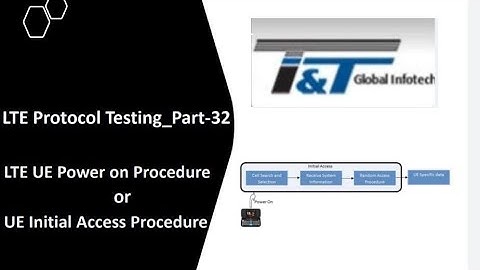 LTE Power ON /LTE Initial Access Procedure #LTE#UE#5G#Protocol Testing/gNB/eNB Testing