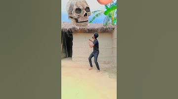 Fighting Ghost Head VFX Kinemaster editing video #mmmrazz #shorts #youtube #viral #vfx