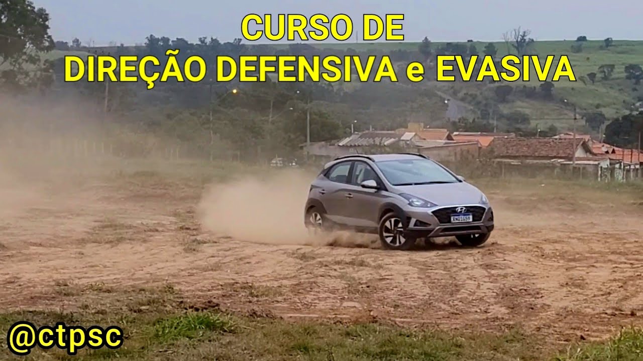 Curso de Direção Defensiva e Evasiva do CTPSC - YouTube