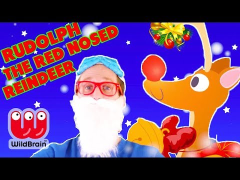 Captain Ace Zoomy Rudolph The Red Nosed Reindeer with Lyrics 🦌Christmas Songs for Kids | Xmas Videos