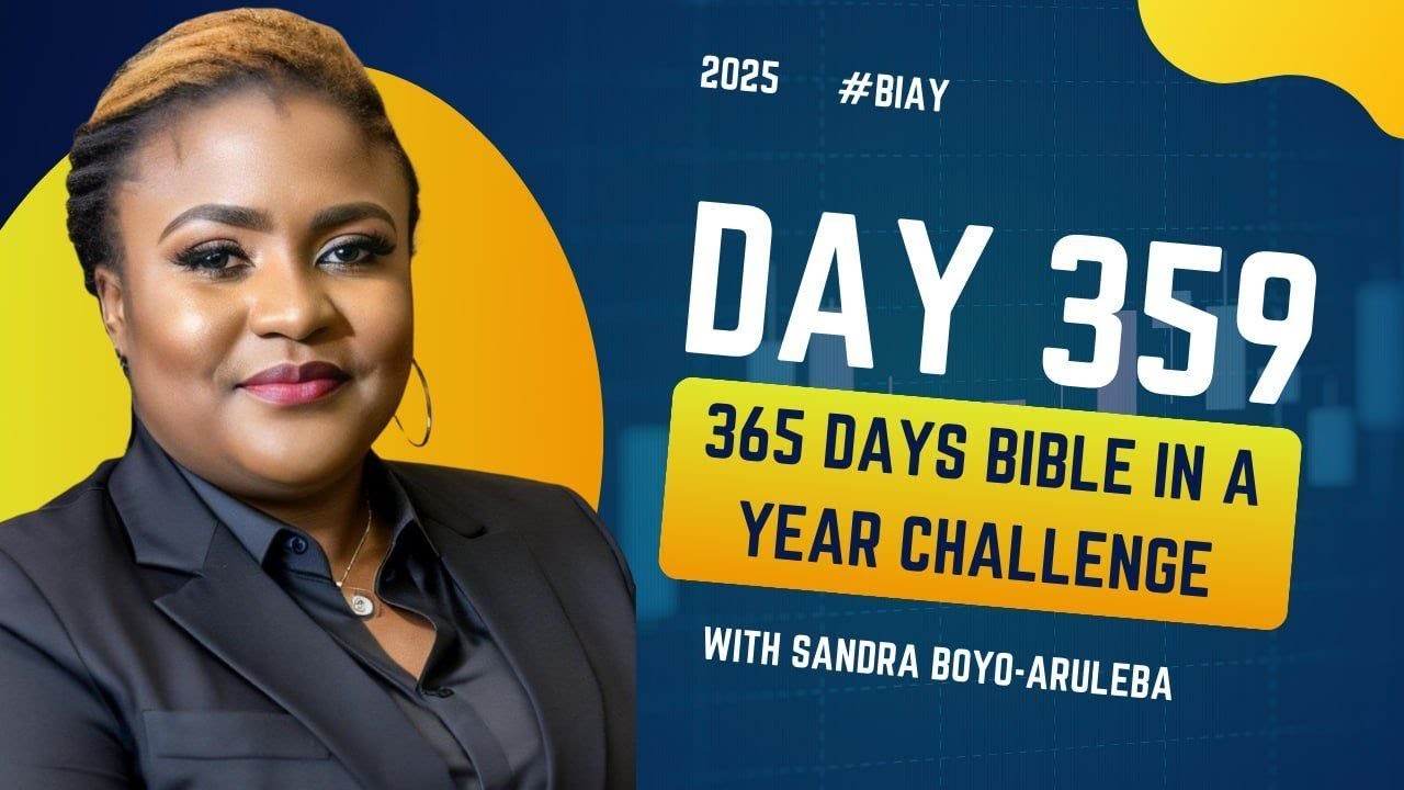 Day 359 of 365 Days Bible Challenge. December 25th, 2025 - YouTube