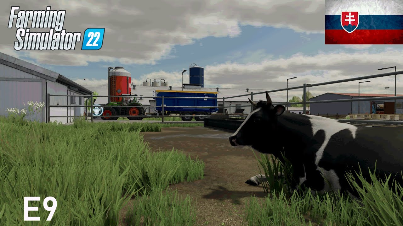 FS22 | Kúpil som KRAVY a hnojenie | E9 - Karpatský vidiek | Timelapse SK/CZ