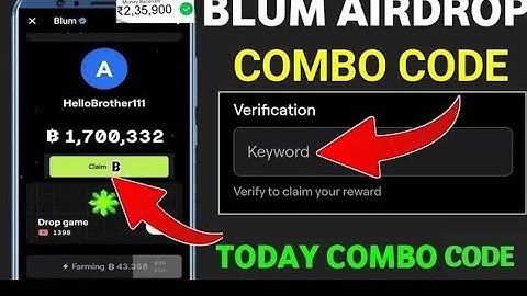 Blum Today Verify Code  ? |  Blum 01 October Verification Code | Blum Doxxing? What
