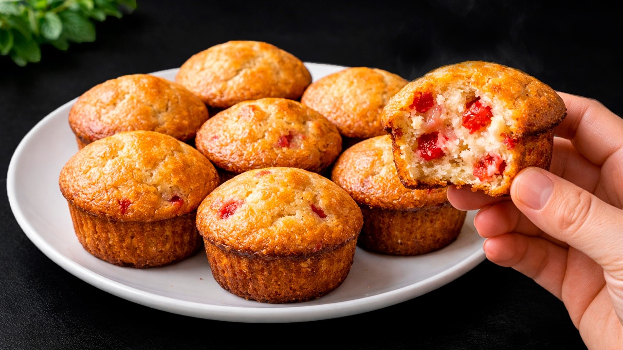 Delicious Strawberry & Oat Treat | No Added Sugar & Super Easy