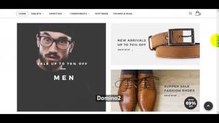 How to install Domino fashion responsive opencart theme