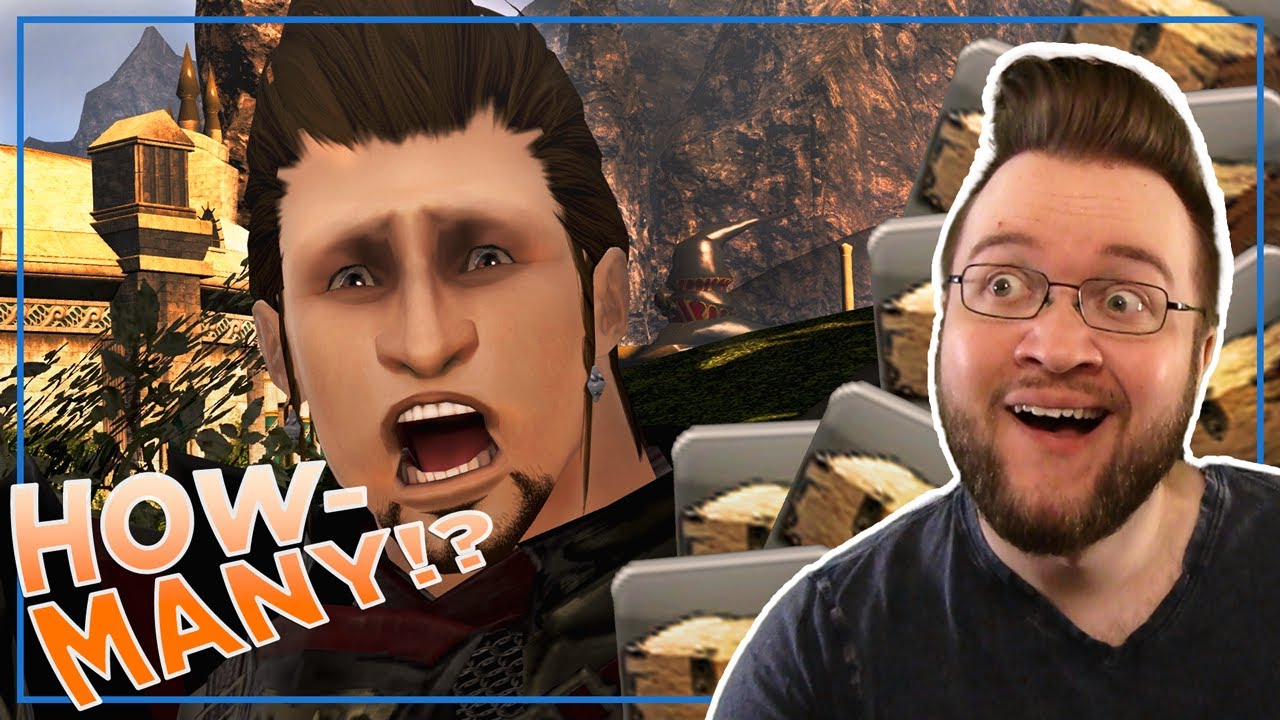 Opening 80 Materiel Containers in FFXIV Endwalker