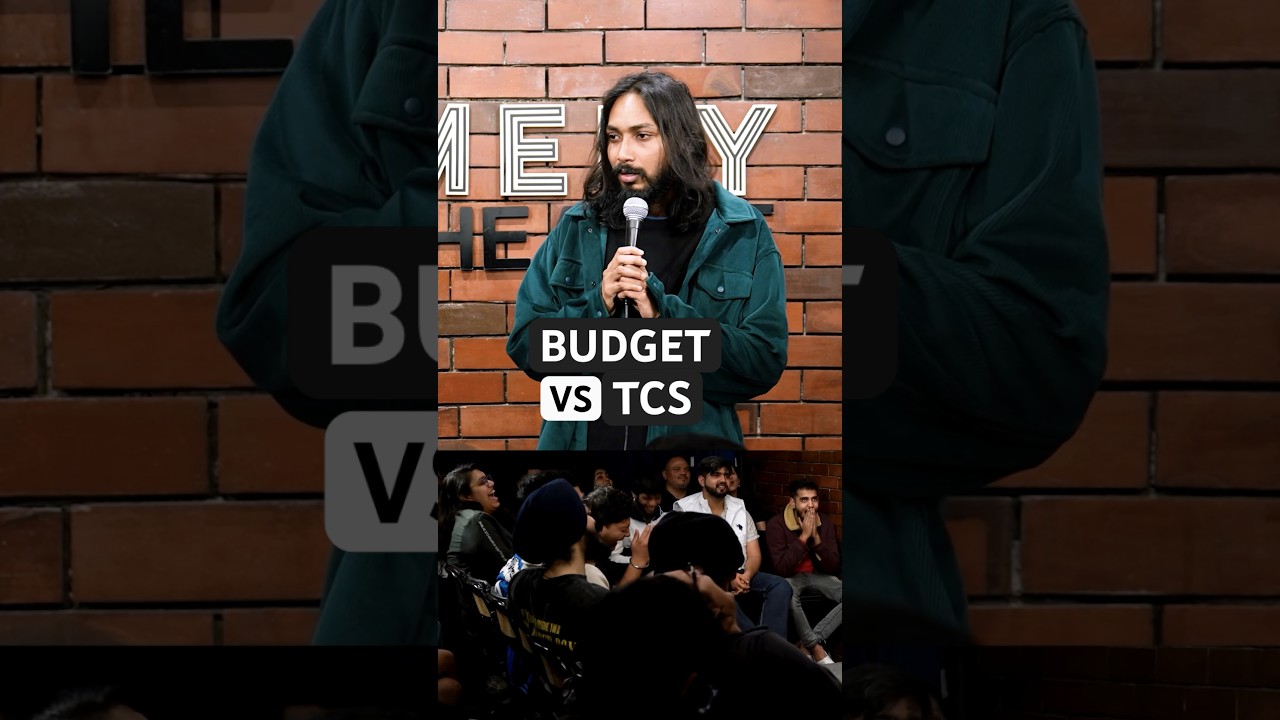 "TCS vs Budget" -#standup comedy #shorts #viral