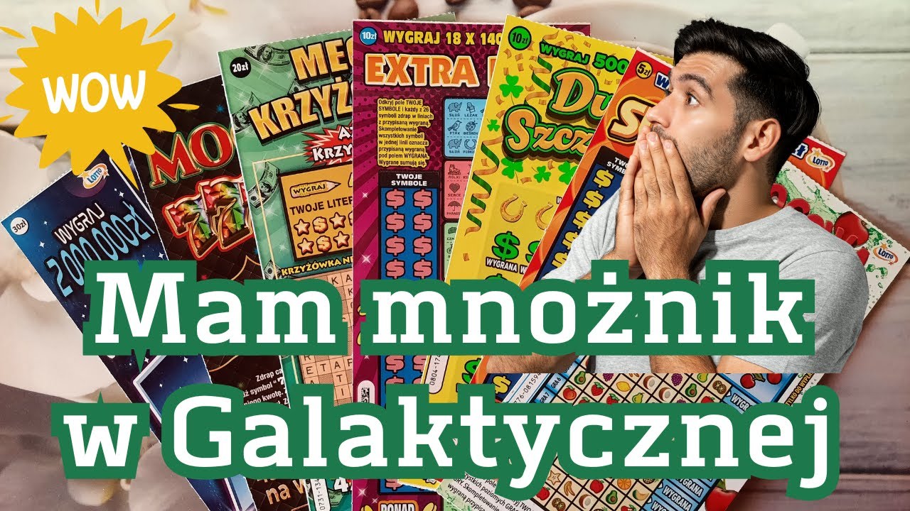 🥳Zdrapki Lotto👉ZDRAPKI ZA 100 ZŁ🤩DUŻO DRAPANIA😍MNOŻNIK W GALAKTYCZNEJ🤑🤑🤑