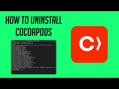 How to Uninstall Cocoapods