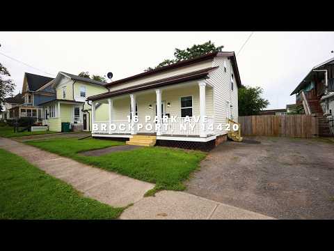 16 Park Ave, Brockport, NY home video tour