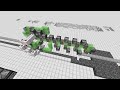 【Minecraft】手動自動岩盤除去装置の開発