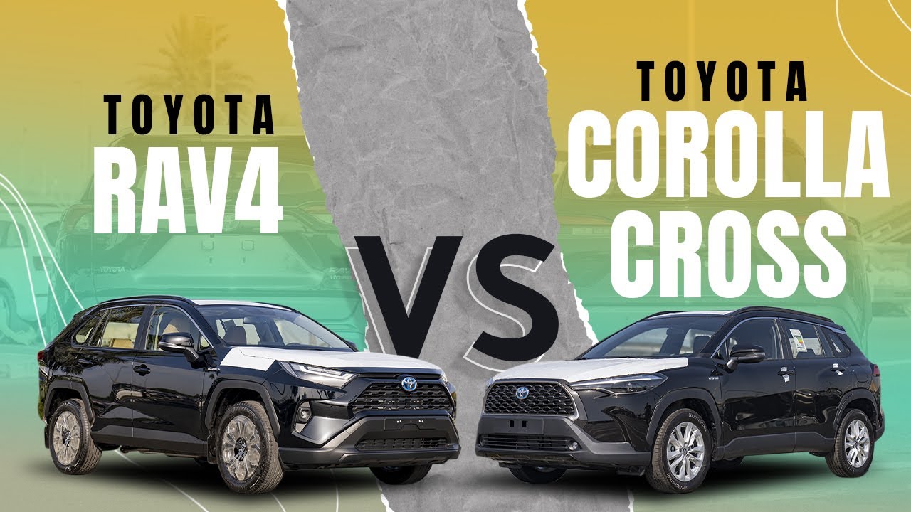 2023 Toyota RAV4 Hybrid VS Toyota Corolla Cross Hybrid Which is the