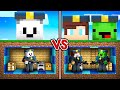 JJ and Mikey vs Carrie : FBI Security Base Battle in Minecraft! (Maizen)