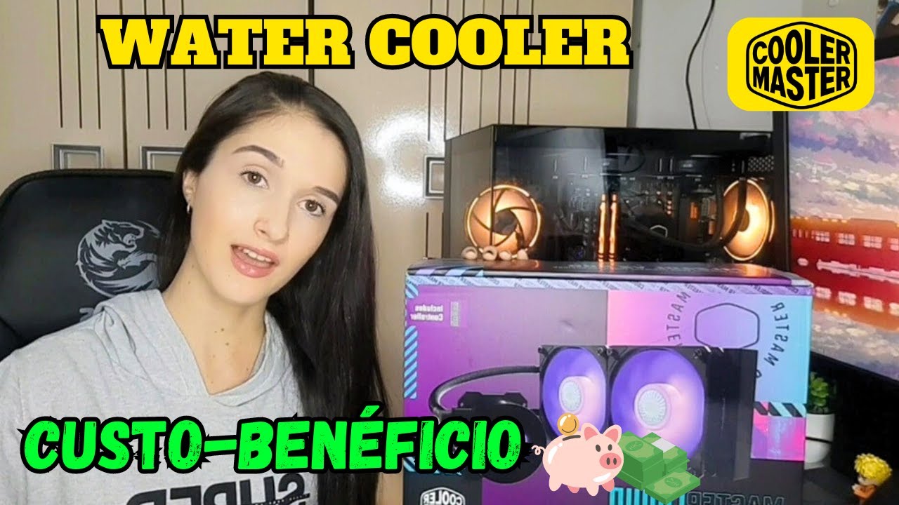 O MELHOR WATER COOLER CUSTOBENEFÍCIO 2024 COOLER Master MASTERLIQUID