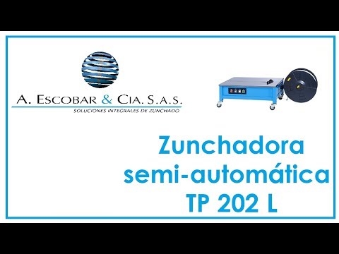 Zunchadora semiautomática TP202 L paquetes voluminosos