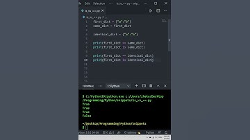 Python Comparison: Is vs == (double-equals)