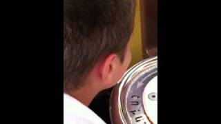 Lewis On The Peppa Pig Balloon Ride