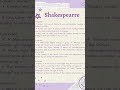 williamshakespeare #booktok #1m #englishliterature #lifeisbutadream #motivation