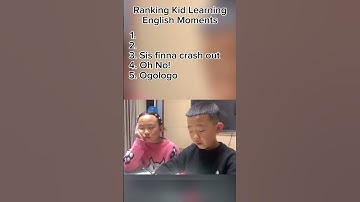 Chinese kid tries to learn english 😂 #top5 #ranking #funnyshorts