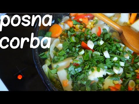 POSNA ČORBA VEGAN RECEPTI ZDRAVA ISHRANA