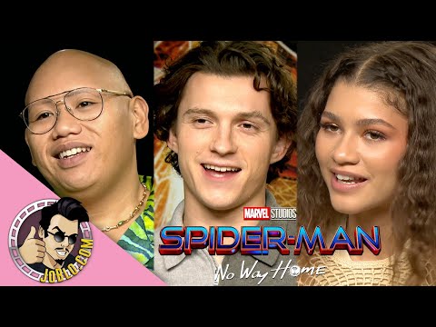 Tom Holland, Zendaya & Jacob Batalon Exclusive Interview - SPIDER-MAN: NO WAY HOME (2021)