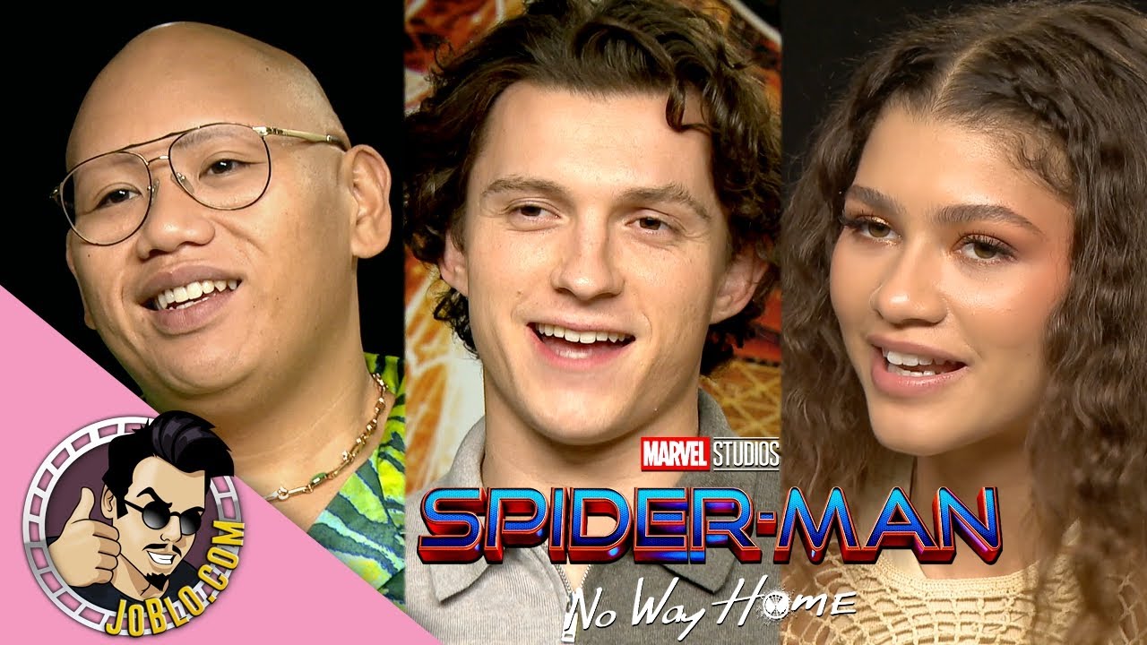 Tom Holland, Zendaya & Jacob Batalon Exclusive Interview - SPIDER-MAN: NO WAY HOME (2021)