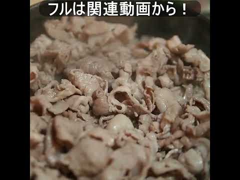 【ドクターのASMR料理】豚肉とネギの塩焼きを抜くことはできない #shorts #cooking  #asmr