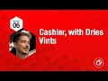 Cashier with dries vints