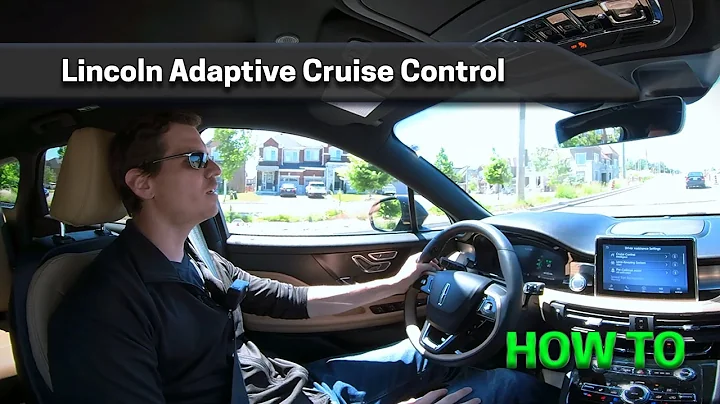 How to use Adaptive Cruise Control in the Lincoln Navigator, Aviator, Nautilus and Corsair!