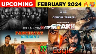 15 Upcoming Movies And Web Series In FEBRUARY 2024 (Hindi) ||Upcoming Bollywood & South Indian Films