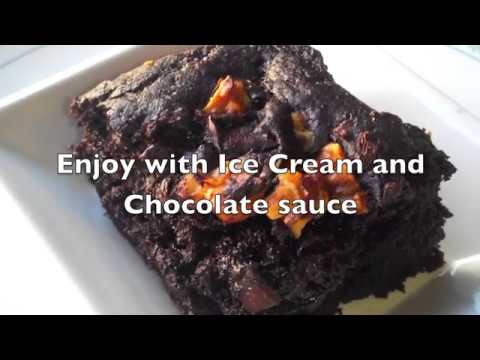 Eggless Chocolate Fudge Brownie | Indian Mom