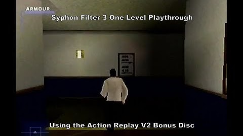Syphon Filter 3 One Level Playthrough using the Ps1 Action Replay V2 Ps2 Bonus Disc :D #Sub #Ps1