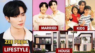ZEE PRUK PANICH(ซี) LIFESTYLE | WIFE, NET WORTH, AGE, HEIGHT, FAMILY #zeepruk #cutiepie