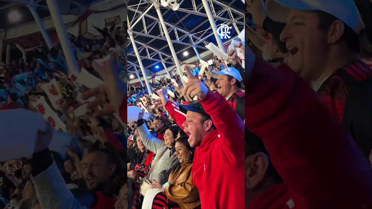 É A MAIOR TORCIDA DO MUNDO!! MENGOOOOOO!! ESTAMOS NA FINAL DA LIBERTADORES!!! ❤️🖤 