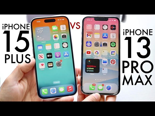 iPhone 15 Plus Vs iPhone 13 Pro Max! (Comparison) (Review) 