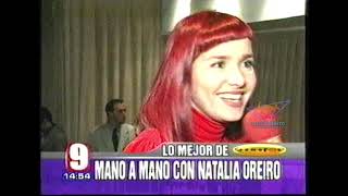Natalia Oreiro anticipa la dupla con Norma Aleandro sin decirlo | Rumores - Tu Música (Canal 9) 2002